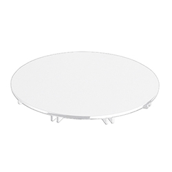 #BOUCHON POUR BONDE DE DOUCHE WHITE MAT (AD410)