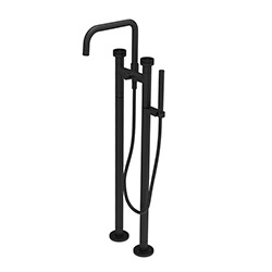 MELANGEUR BAIN DOUCHE SUR PIEDS ROTA BLACK MAT