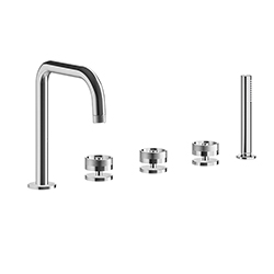 BAIN DOUCHE MELANGEUR SUR GORGE ROTA CHROME