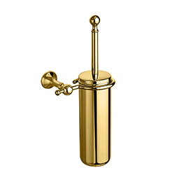 #PORTE BALAI EN LAITON REGENCY OR