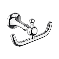PORTE PEIGNOIR DOUBLE REGENCY CHROME