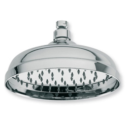 POMME DE DOUCHE RETRO LORD ANTICALCAIRE CHROME 20 CM