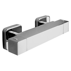 #MITIGEUR DOUCHE THERMOSTATIQUE SOFT CARRE CORPS FROID NF CHROME