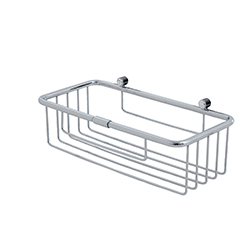 PANIER DE DOUCHE RECTANGULAIRE 25*22*8 CM CHROME