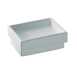 PORTE SAVON SKUARA CERAMIQUE 12 X 10 X 45 CM***FIN
