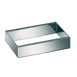 SUPPORT SKUARA LAITON 12 X 10 X 25 CM***FIN