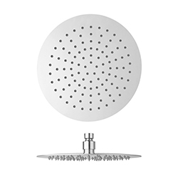 POMME DE DOUCHE SANDWICH RONDE D 200 MM INOX CHROME