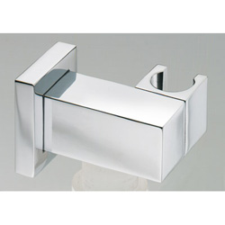 SUPPORT DOUCHETTE MURAL QUADRI ARTICULE LAITON CHROME