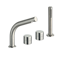 MITIGEUR BAIN/DOUCHE SUR GORGE 4 TROUS AVEC DE REMPLISSAGE SX