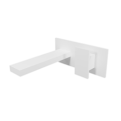 FAÇADE LAVABO MURALE AVEC PLAQUE TABULA BEC 185 MM