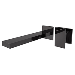 FAÇADE LAVABO MURALE AVEC ROSACES TABULA BEC 230 MM