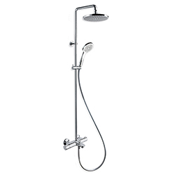 COLONNE BAIN DOUCHE THETA THERMOSTATIQUE CHROME