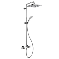 COLONNE DE DOUCHE THETA CUBE THERMOSTATIQUE CHROME