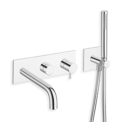 FACADE EXTERNE TRIVERDE BAIN DOUCHE MURAL 2 SORTIES SS MECA EX TV108