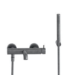 BAIN/DOUCHE TRIVERDE + KIT DOUCHETTE/FLEXIBLE/SUP METAL BROSSE
