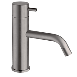 LAVABO TRIVERDE CHROME METAL BROSSE AVEC VIDAGE UP&DOWN®