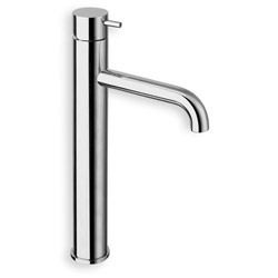 LAVABO TRIVERDE HAUT CHROME + VIDAGE LAITON UP&DOWN®