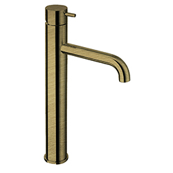 LAVABO MI-HAUT TRIVERDE + VIDAGE LAITON UP&DOWN® VIEUX BRONZE