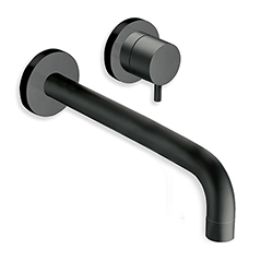 LAVABO MURAL TRIVERDE 2 TROUS BEC 225 CM BLACK EX TV279