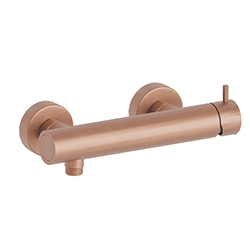 #DOUCHE TRIVERDE MITIGEUR OR ROSE BROSSE PVD***FIN