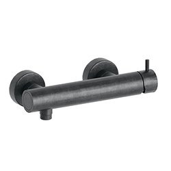 DOUCHE TRIVERDE MITIGEUR CHROME NOIR BROSSE***FIN