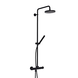 COLONNE DE DOUCHE TRIVERDE THERMOSTATIQUE NOIRE