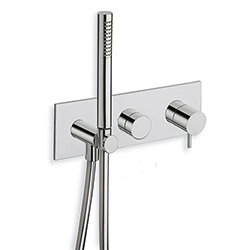 FACADE EXTERNE TRIVERDE BAIN DOUCHE MURAL 3 SORTIES SS MECA EX TV610