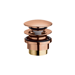BONDE LAVABO UP&DOWN® LAITON NF OR ROSE 5-55 MM PVD