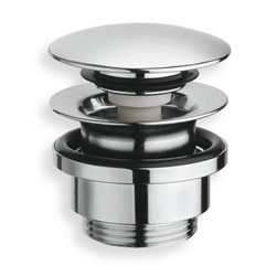 BONDE LAVABO UP&DOWN® LAITON NF CHROME 5-55 MM