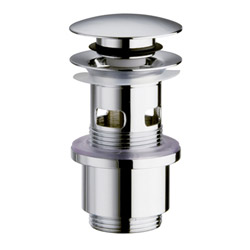BONDE LAVABO UP&DOWN® NO RETURN AVEC TROP PLEIN 25-49 MM***FIN