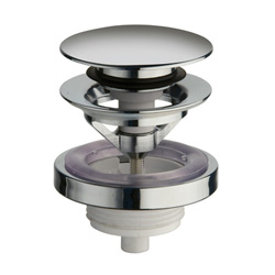 BONDE LAVABO UP&DOWN® NF ABS CHROME 5-55 MM