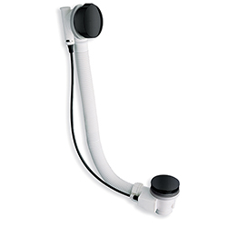 VIDAGE BAIGNOIRE AUTOMATIQUE 57 CM NF LONG LIFE + SIPHON BLACKMAT 