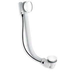 VIDAGE BAIGNOIRE AUTOMATIQUE 57 CM NF LONG LIFE + SIPHON WHITEMAT 