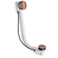 VIDAGE BAIGNOIRE AUTOMATIQUE 57 CM LONG LIFE + SIPHON OR ROSE BROSSE