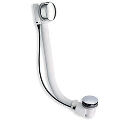 VIDAGE BAIGNOIRE AUTOMATIQUE 57 CM NF LONG LIFE+ SIPHON CHROME