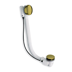 VIDAGE BAIGNOIRE AUTO 57 CM LONG LIFE + SIPHON VX BRONZE MAT