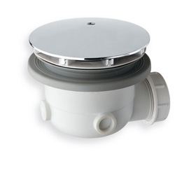 BONDE DE DOUCHE DIAMETRE 90 MM CHROME***FIN