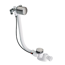 VIDAGE REMPLISSAGE BAIGNOIRE PAR TROP PLEIN LAITON 58 CM MET BROSS