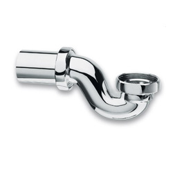 SIPHON BAIGNOIRE RETRO LAITON HORIZONTAL CHROME