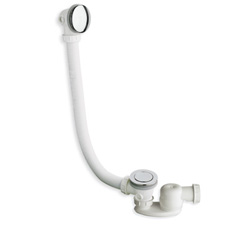 VIDAGE BAIGNOIRE UP&DOWN® SANS CABLE 90 CM BOUCHON PLAT+SIPHON