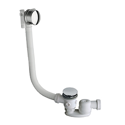 VIDAGE BAIGNOIRE UP&DOWN® REMPLISSAGE TROP PLEIN + SIPHON CHROME