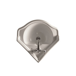 LAVABO D'ANGLE CHAMBORD RETRO 57-41 CM