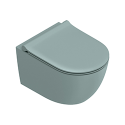 WC SUSPENDU TONALITA 55X35 VERT D'EAU