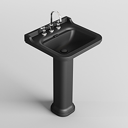COLONNE CÉRAMIQUE POUR VASQUE WALDORF 60,80