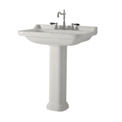 #LAVABO CERAMIQUE WALDORF 60-55 CM PERCAGE 3 TROUS NOIR BRILLANT