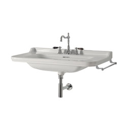 PORTE SERVIETTE LATERAL LAITON CHROME 40 CM POUR LAVABOS WALDORF