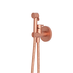 KIT WC MITIGEUR EC-EF ENCASTRE OR ROSE BROSSE