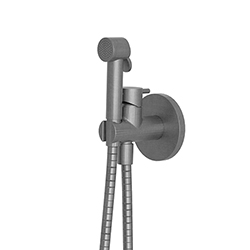 KIT WC MITIGEUR EC-EF ENCASTRE METAL BROSSE