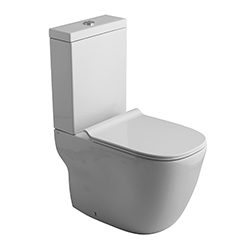 BLOC WC MONOBLOC WILD BTW AVEC RESERVOIR ET ABATTANT