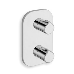 FACADE EXTERNE NEW DAY ABS THERMOSTATIQUE 1 SORTIE CHROME